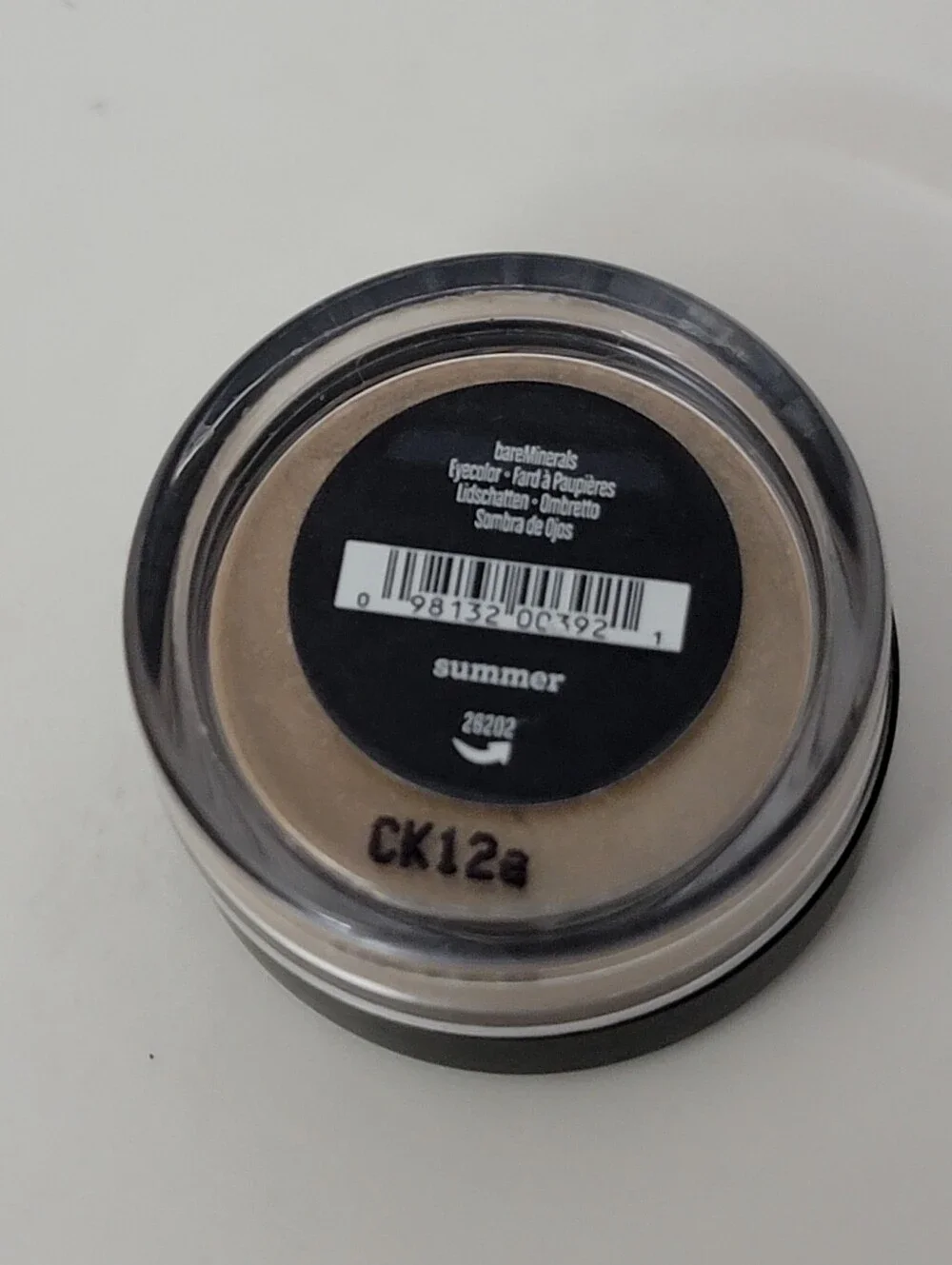bareMinerals Eye Color Loose Powder 0.56g / 0.02 oz Mini Size SUMMER